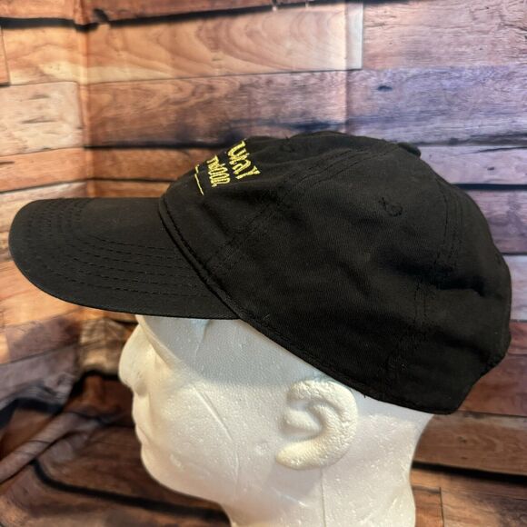 Harry Potter "I Solemnly Swear" Black Adjustable Baseball Cap Hat Marauder Fan - Picture 4 of 8